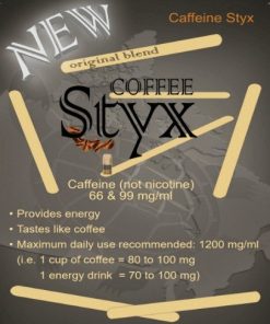 Caffeine Styx Vape 99MG Coffee (No Nicotine)